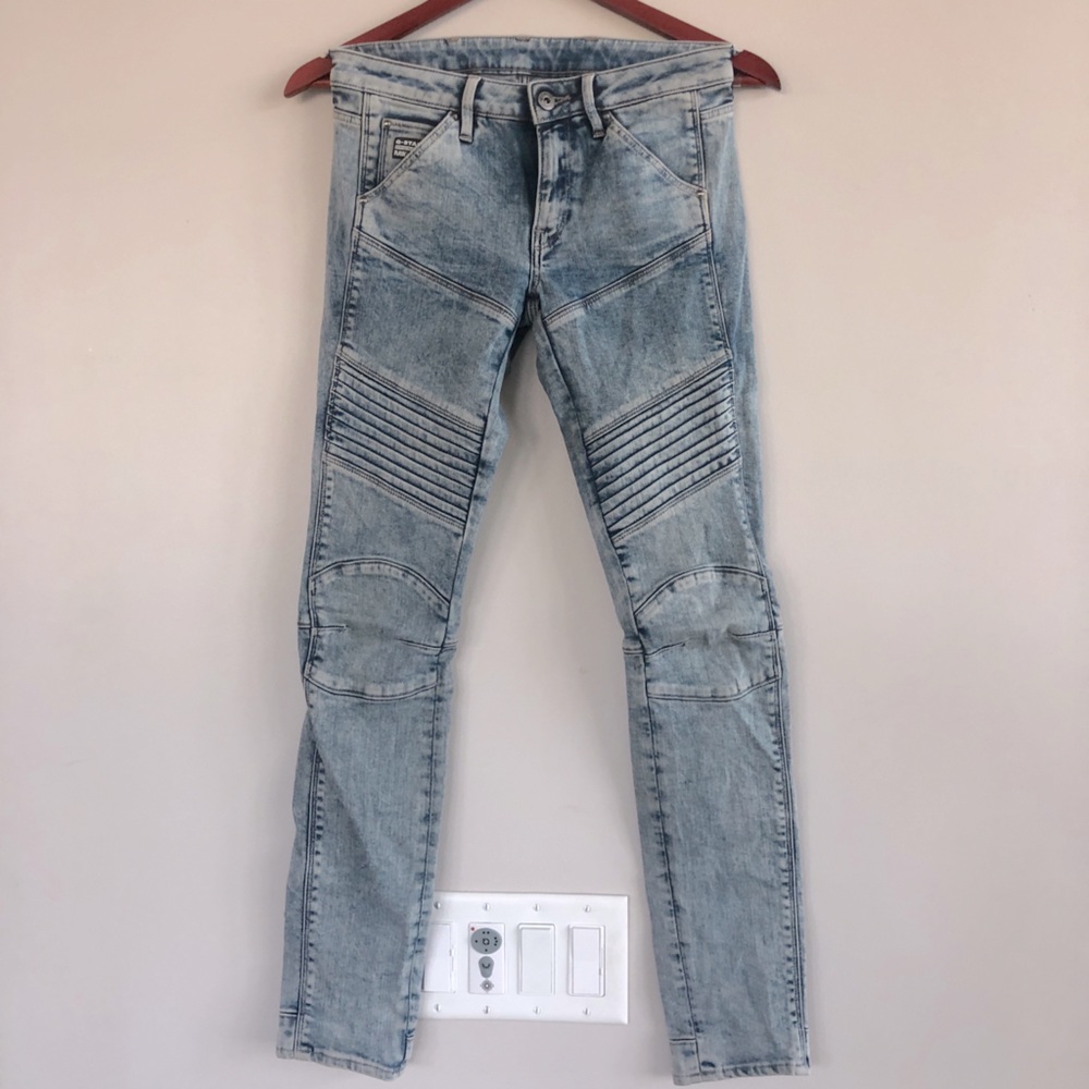 G-Star acid washed jeans